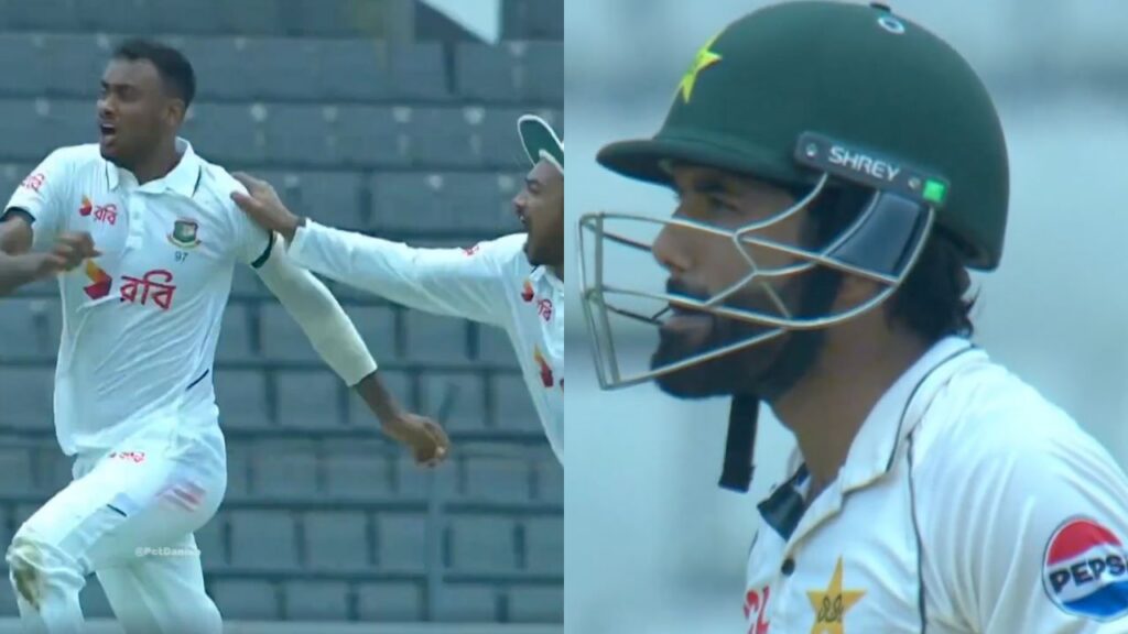 মোহাম্মদ রিজওয়ানের বিতর্কিত আউট: মাঠ ছাড়তে অস্বীকৃতি ও বাংলাদেশের ঐতিহাসিক জয়