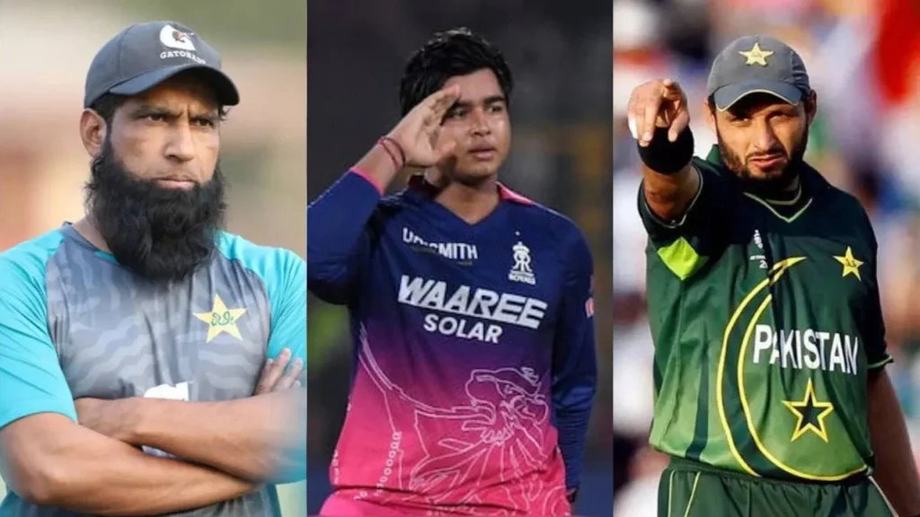 Mohammad Yousuf compares Vaibhav Sooryavanshi to young Shahid Afridi after IPL 2 – আইপিএল ২০২৬: বৈভব সূর্যবংশীকে শহীদ আফ্রিদির সাথে তুলনা করলেন মোহাম্মদ ইউসুফ